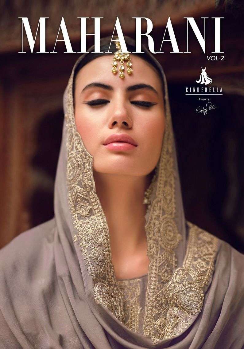 maharani vol 2 by cinderella beautiful designer work pakistani salwar kameez wholesaler 