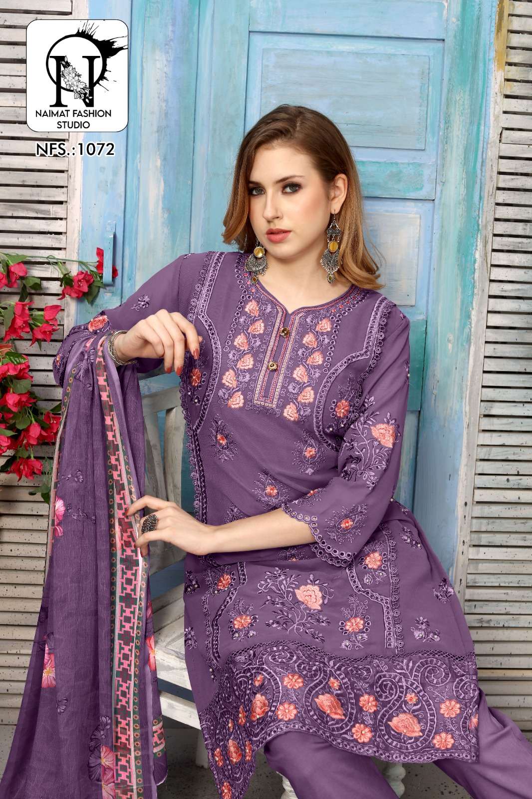 naimat 1072 beautiful designs readymade pakistani salwar kameez