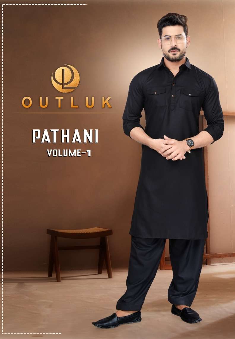 outluk paithani vol 1 readymade mens wear cotton kurta and pajama