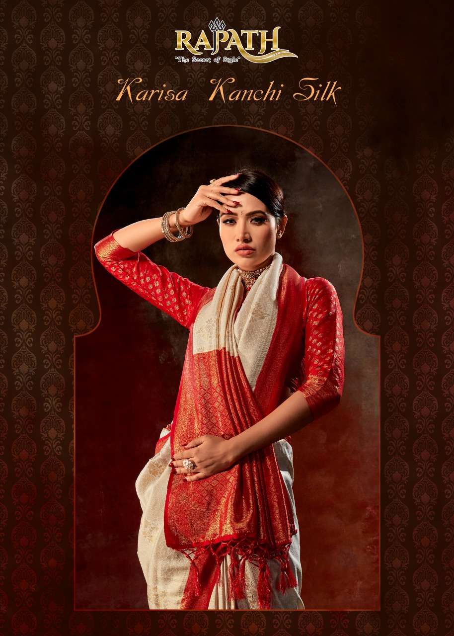 rajpath present karisa kanchi silk wedding wear sarees