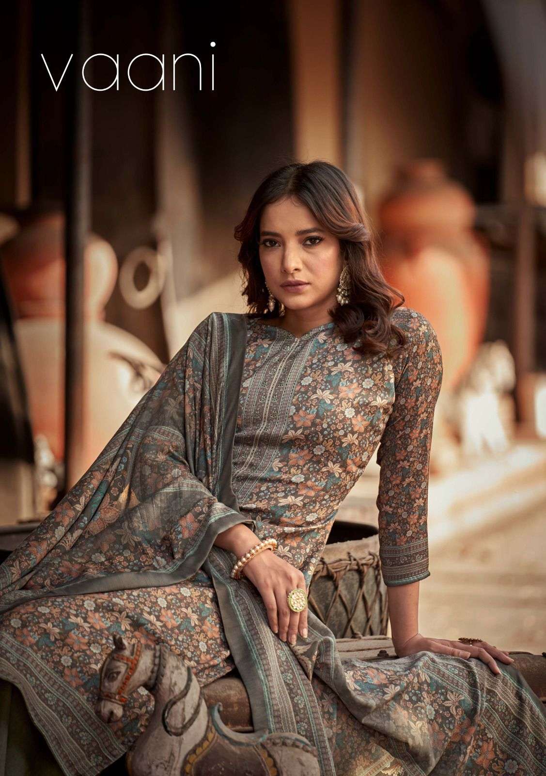 sargam prints present vaani premium digital print ladies suits collection