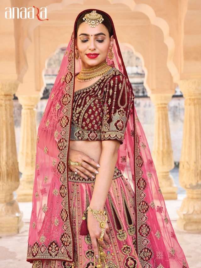 tathastu anaara vol 2 110 serise new colors designer bridal wear lehenga choli collection