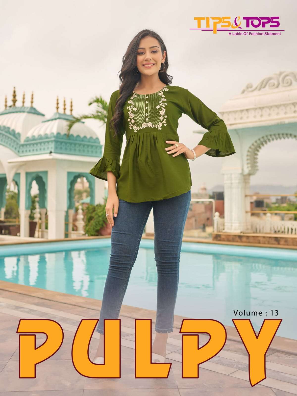 tips & tops pulpy vol 13 fancy work casual short tops