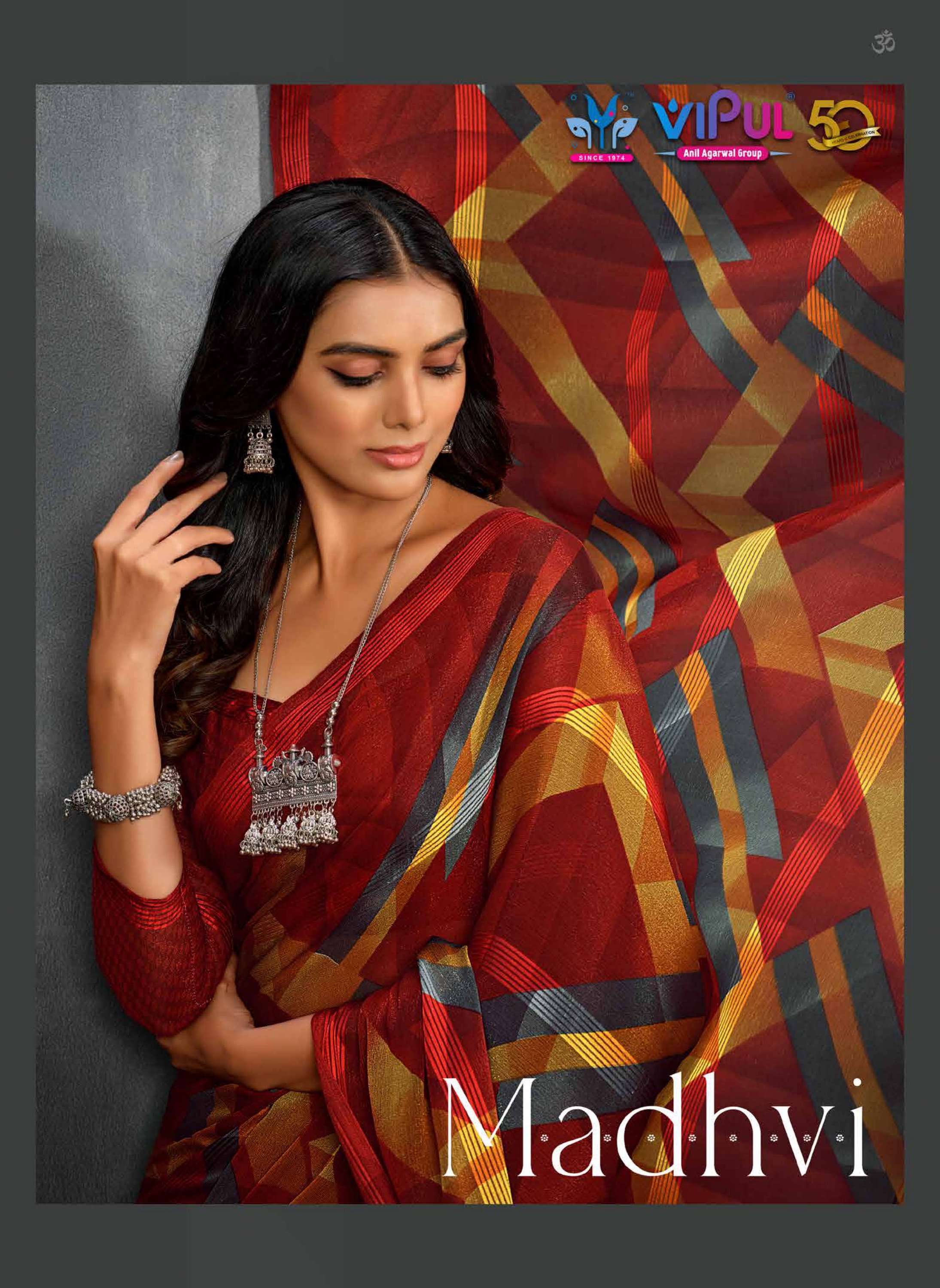 vipul fashion madhvi 71901-71912 adorable fancy saree online supplier