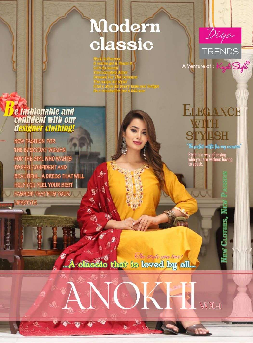 anokhi vol 1 by diya trends festive wear readymade salwar kameez catalog