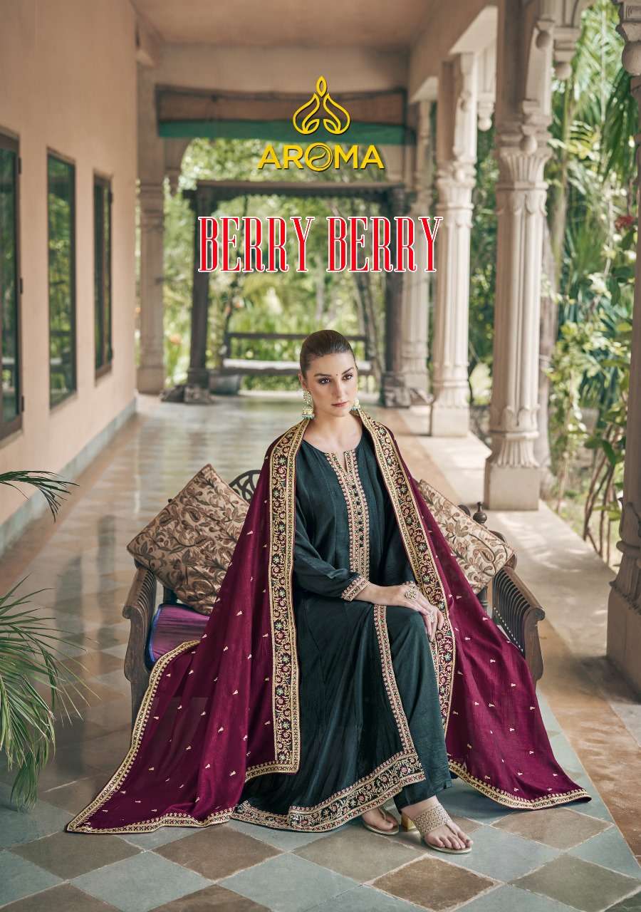 aroma present berry berry readymade plazzo salwar suit supplier