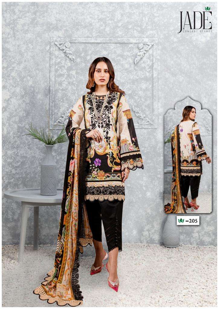 crimson exclusive heavy lawn vol 2 by jade concept pakistani cotton ladies suits collection