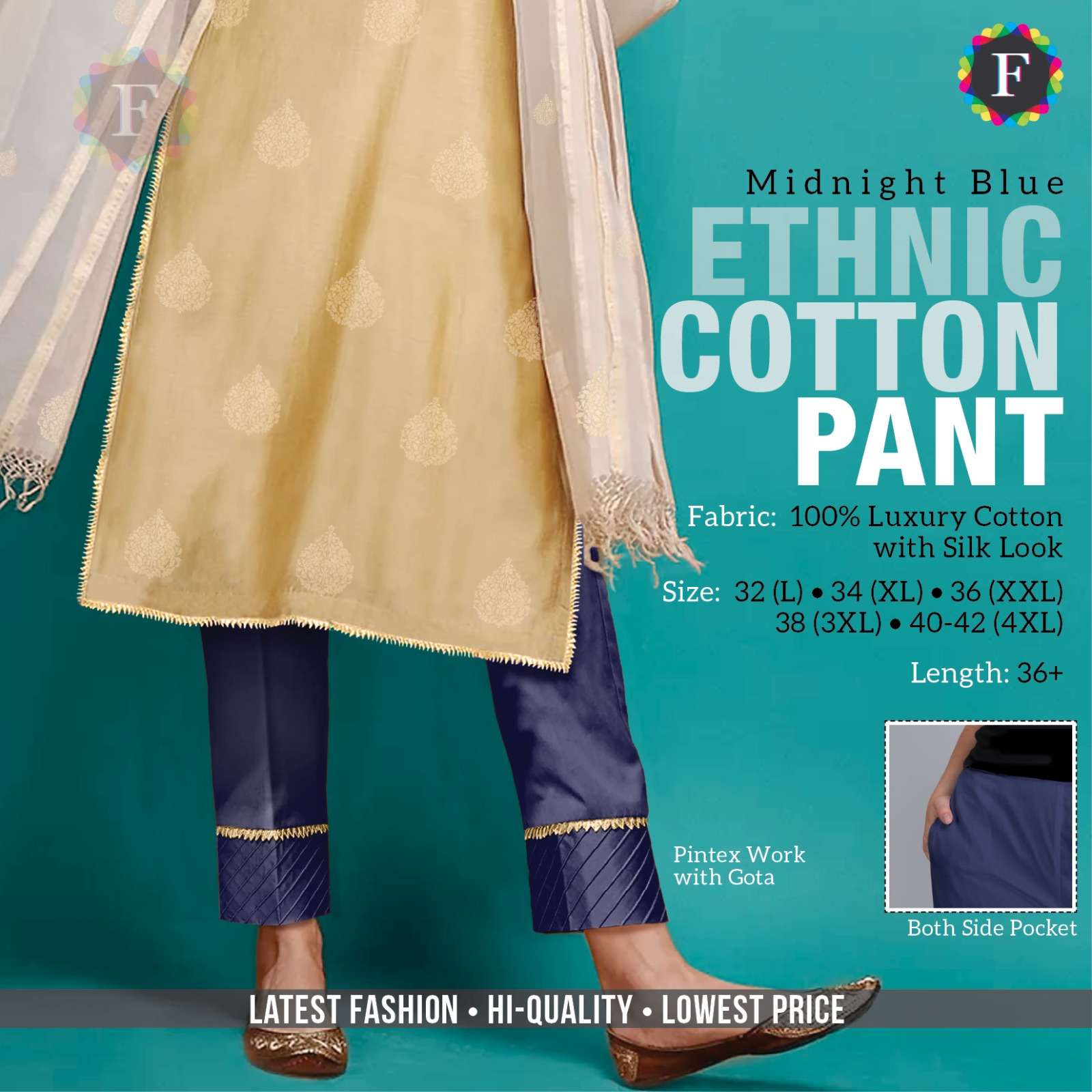 Ethnic Pant Cotton Bottom Wear Pants Buy Online At Best Rate