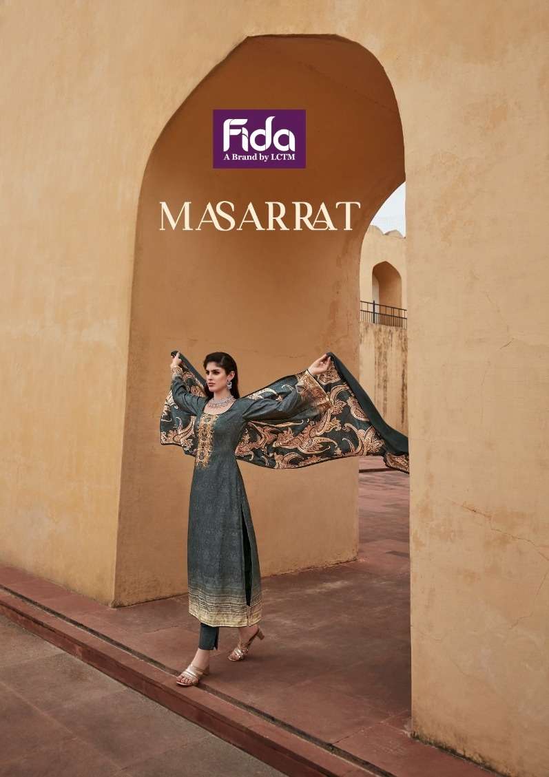 fida present masarrat digital pakistani pashmina salwar kameez collection