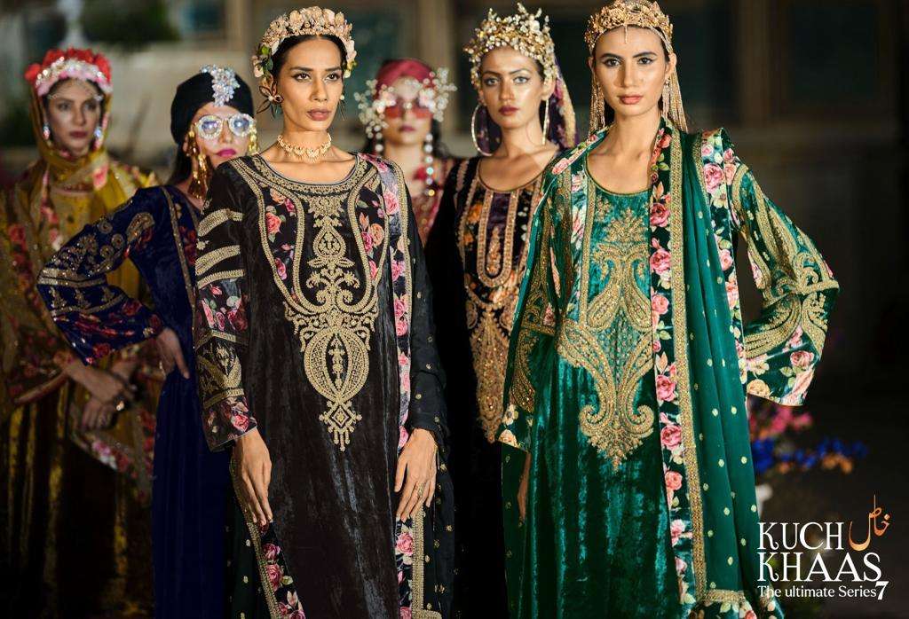 ibiza kuch khaas vol 7 designer winter wear designer pakistani salwar kameez collection