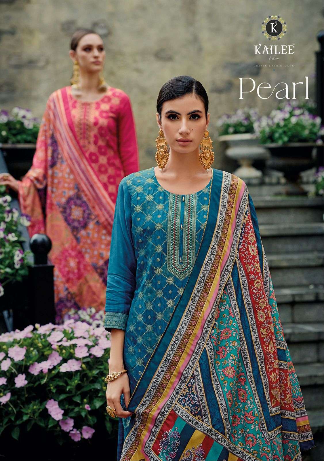 kailee fashion pearl premium festive wear readymade salwar kameez catalog