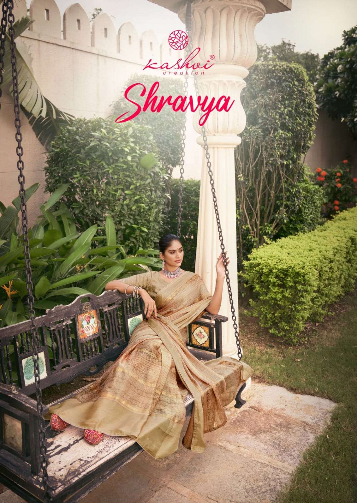 Kashvi creation present shravya fancy sarees collection