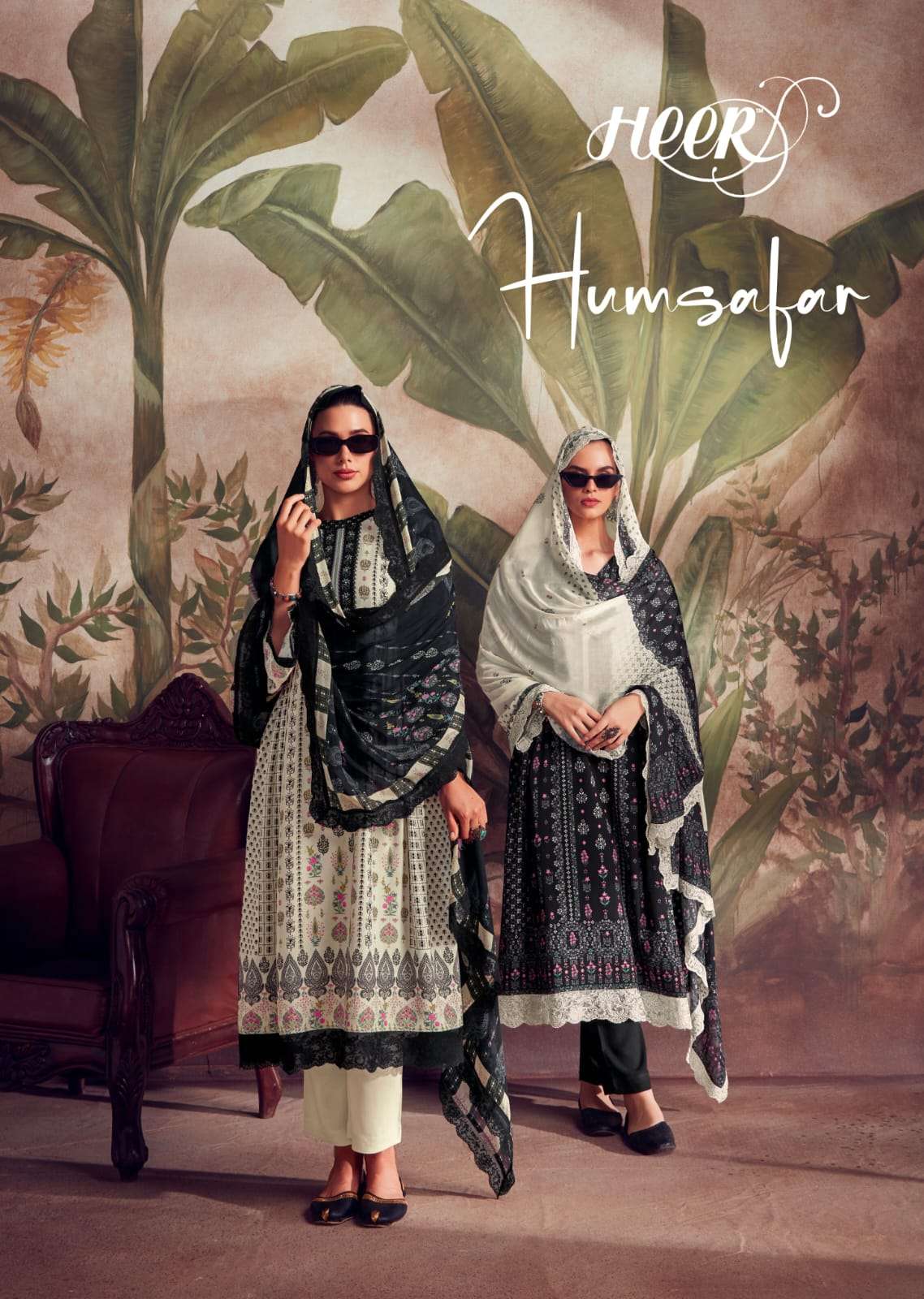 kimora heer present humsafar digital print pakistani salwar kameez collection