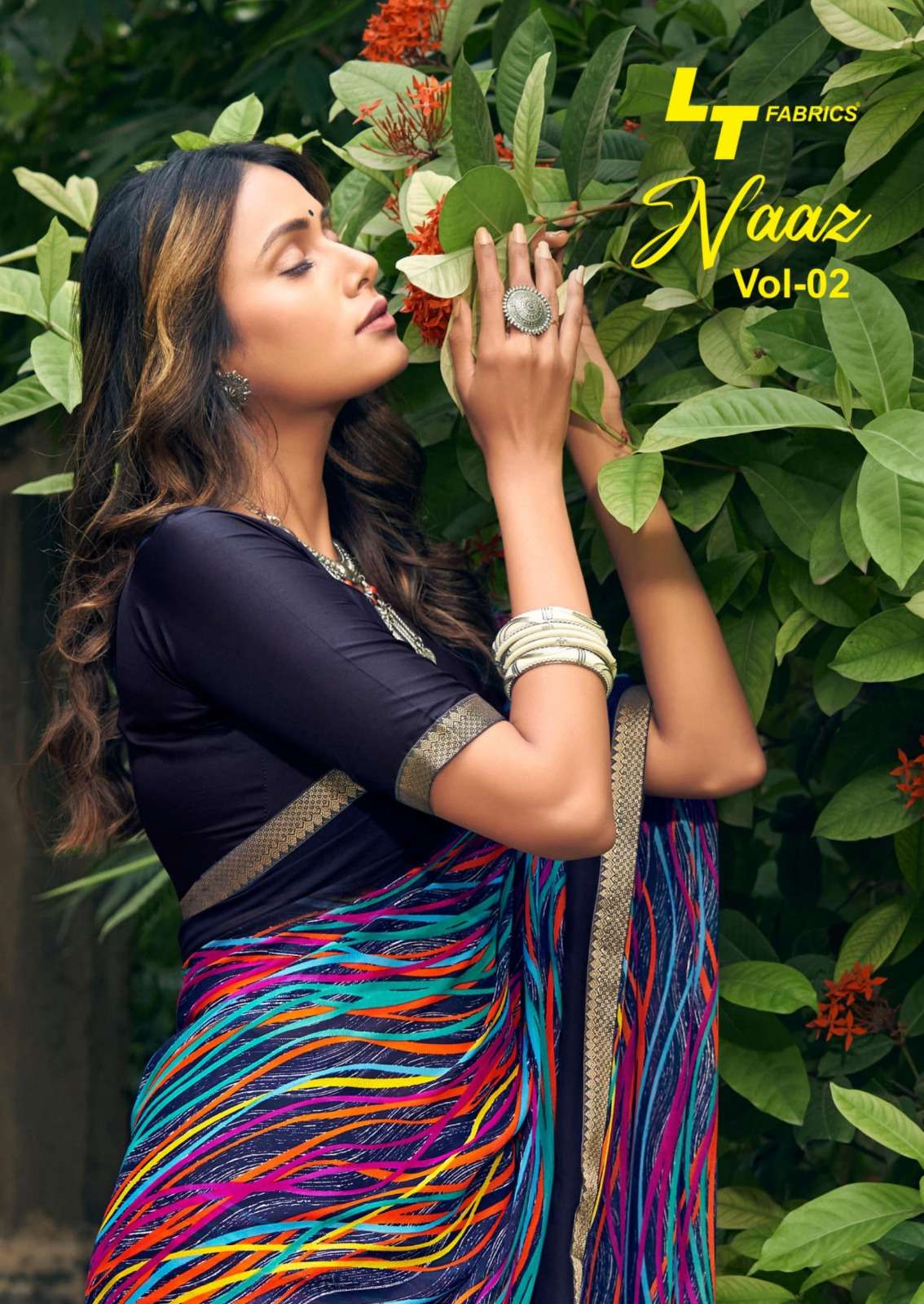 naaz vol 2 by lt fashion micro regular wear sarees wholesaler