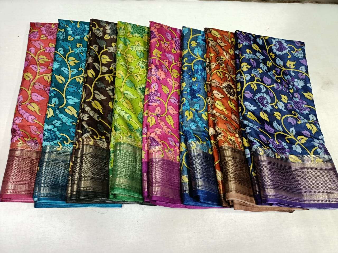 pr 1016 soft silk colour matching saree wholesaler