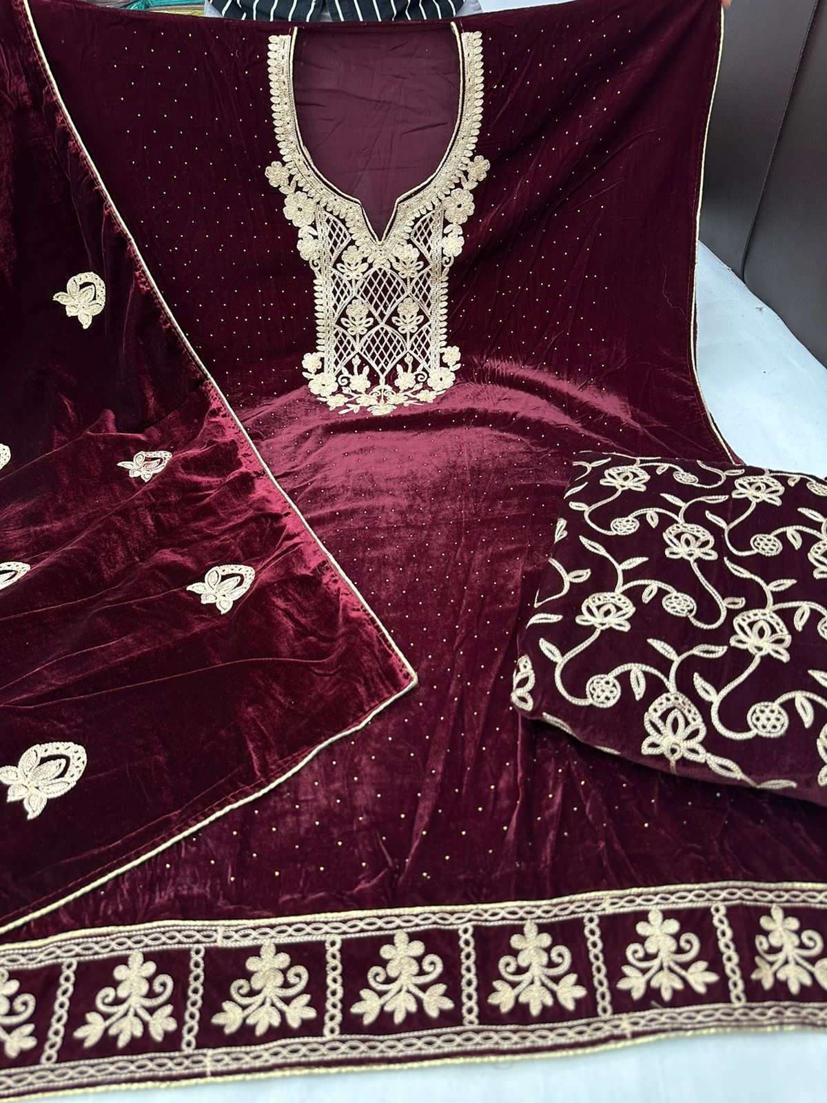 pr lion king designer velvet winter unstitch winter collection