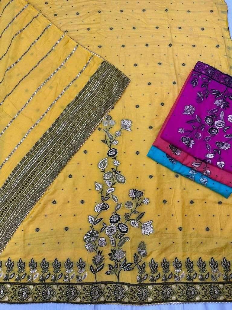 pr swift fancy muslin dola jacquard salwar suits collection
