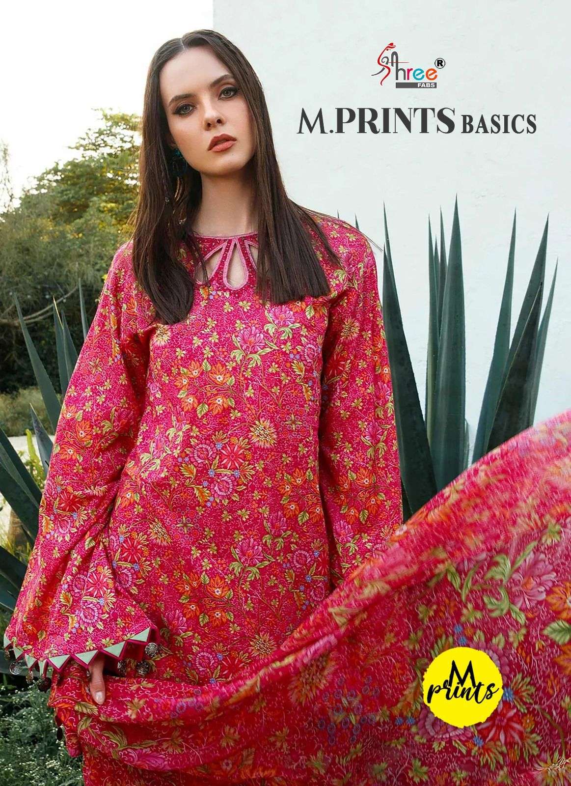 shree fab m prints basics fantastic print with work fancy salwar kameez collection