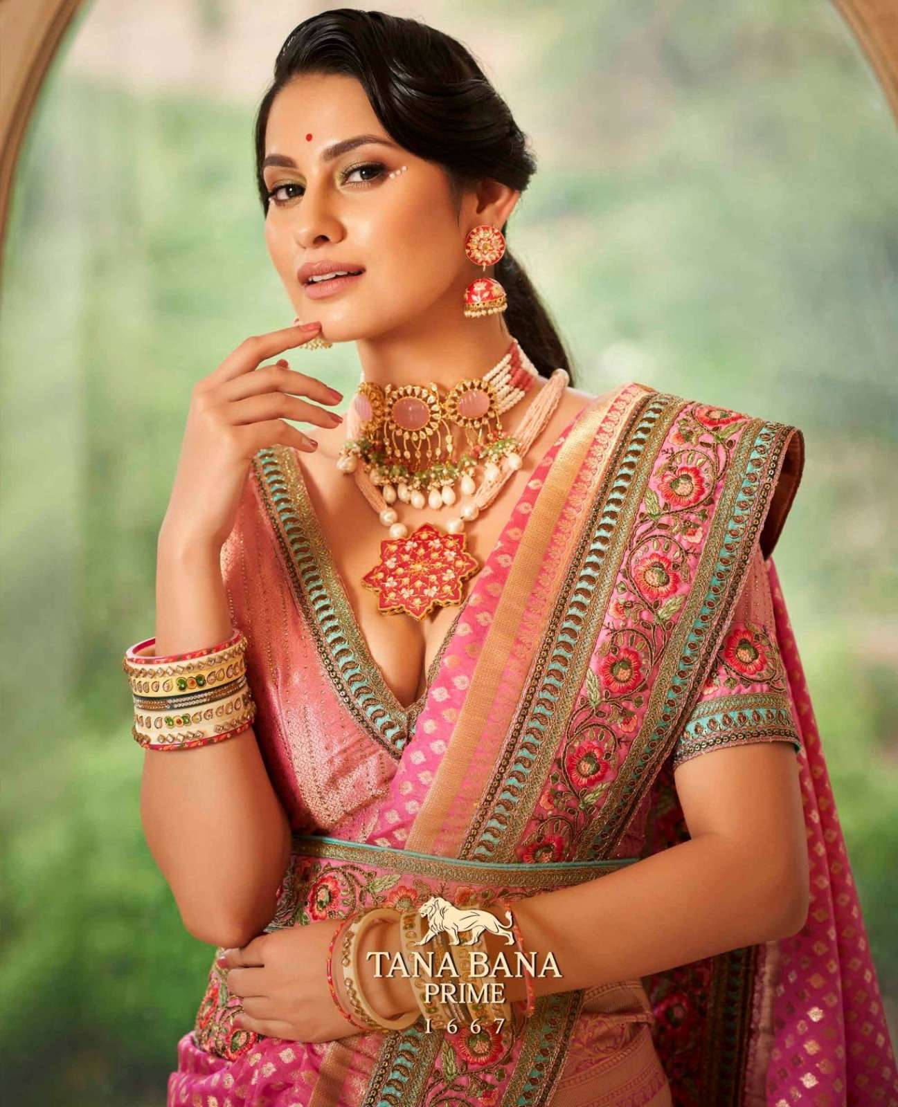 tana bana prime 1667 designs wedding wear heavy work organza silk saree online supplier