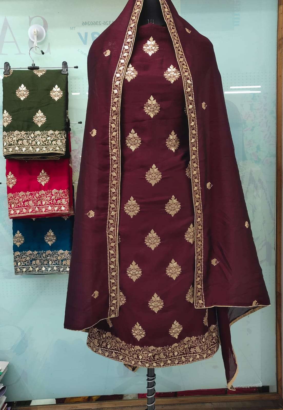 utsav suits present vichitra designer work salwar kameez wholesaler