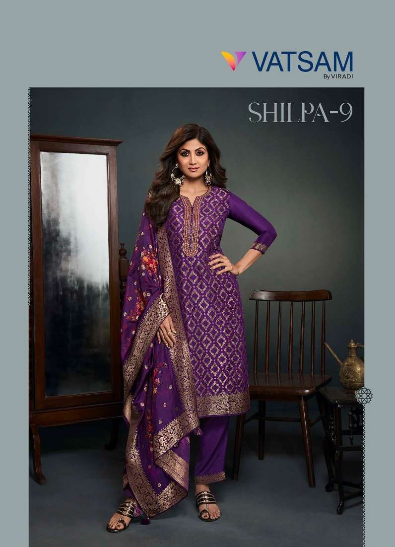 vatsam shilpa vol 9 by viradi vinay fashion occassion wear readymade salwar kameez