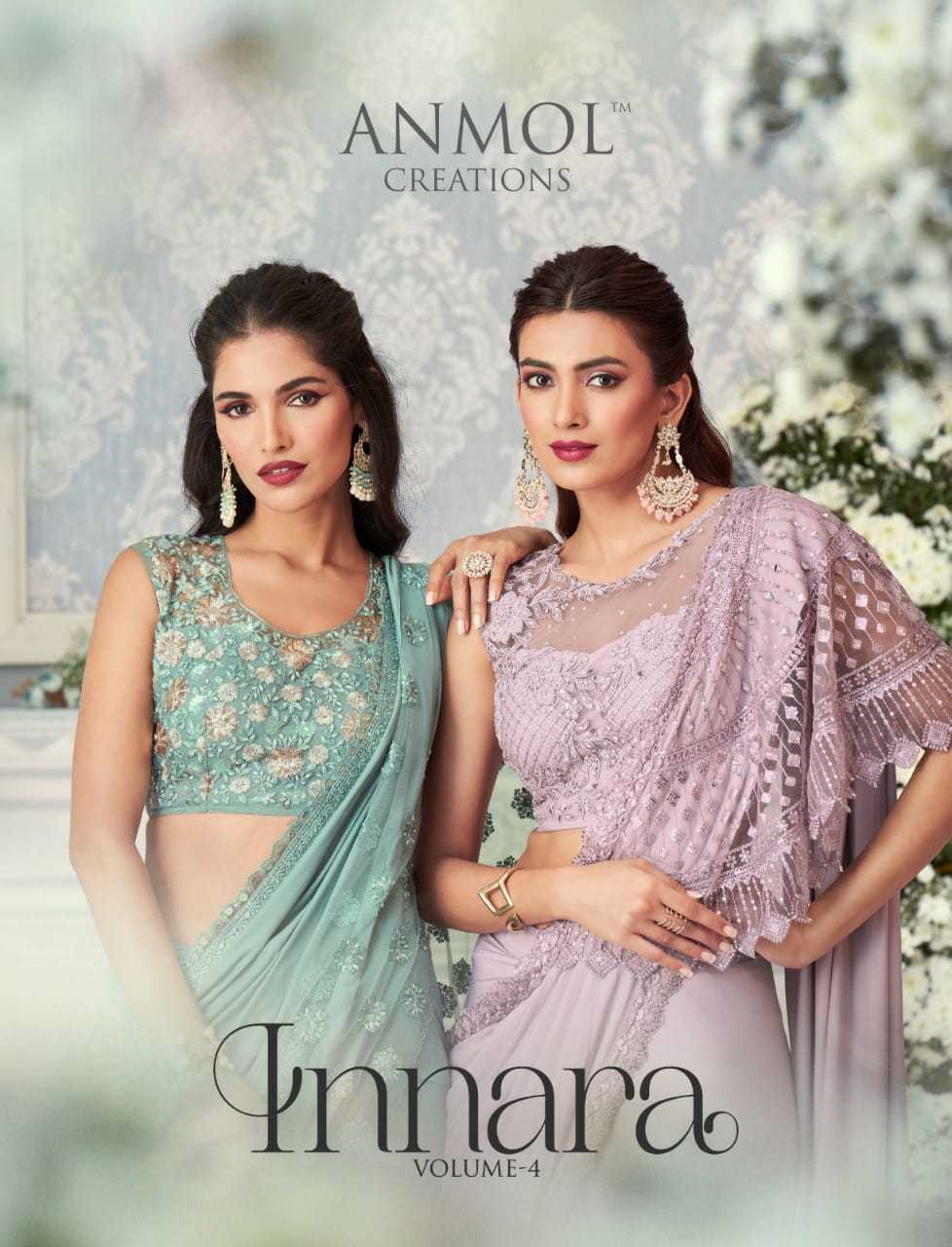 anmol creation innara vol 4 2501-2511 designer wedding wear beautiful sarees 