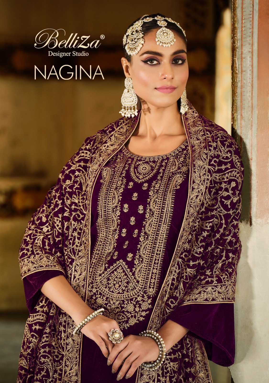 belliza designer nagina new collection of pakistani winter wear salwar kameez material for occasion