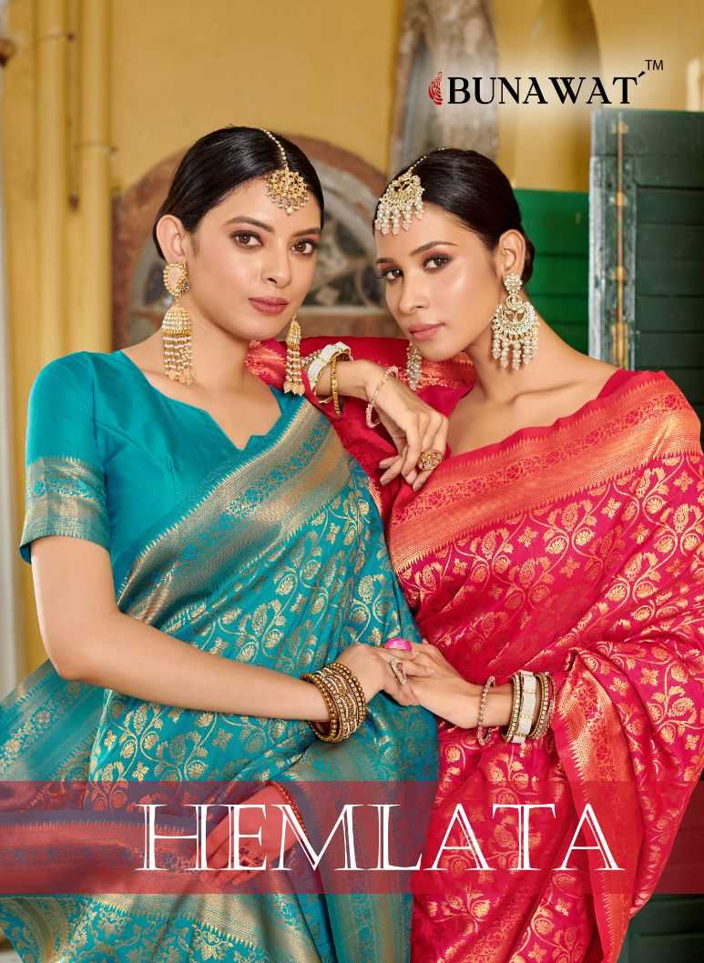 bunawat hemlata zari weaving banarasi silk saris wholesaler