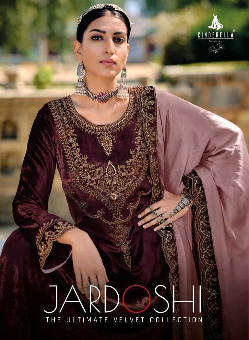 cinderella present jardoshi winter wear pakistani designer salwar kameez material
