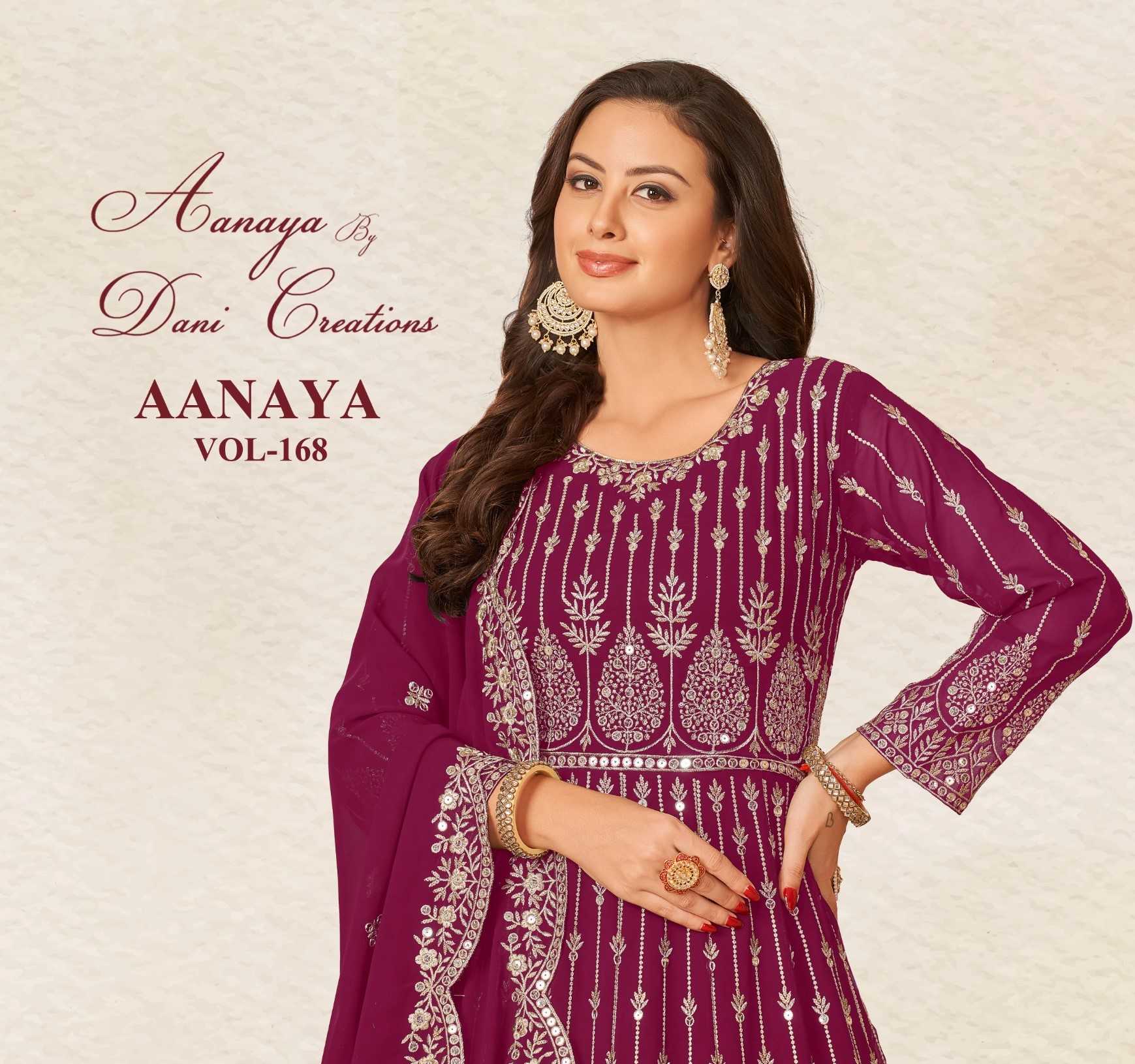 dani creation aanaya vol 168 designer occasion wear beautiful heavy dress material