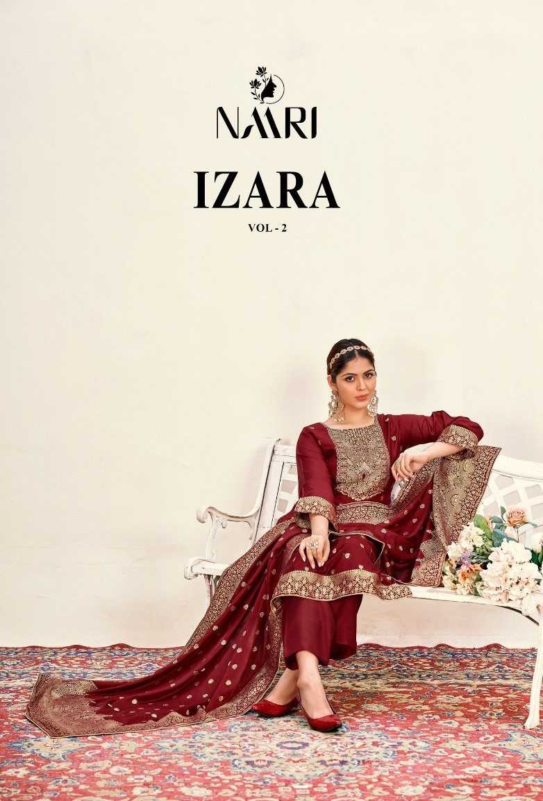 izara vol 2 by naari festive season special unstitch salwar kameez collection