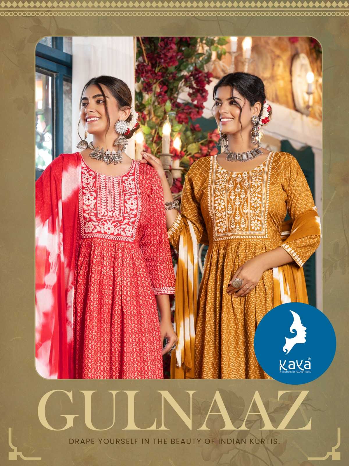 kaya present gulnaaz festive season fullstitch nayra cut salwar kameez online supplier