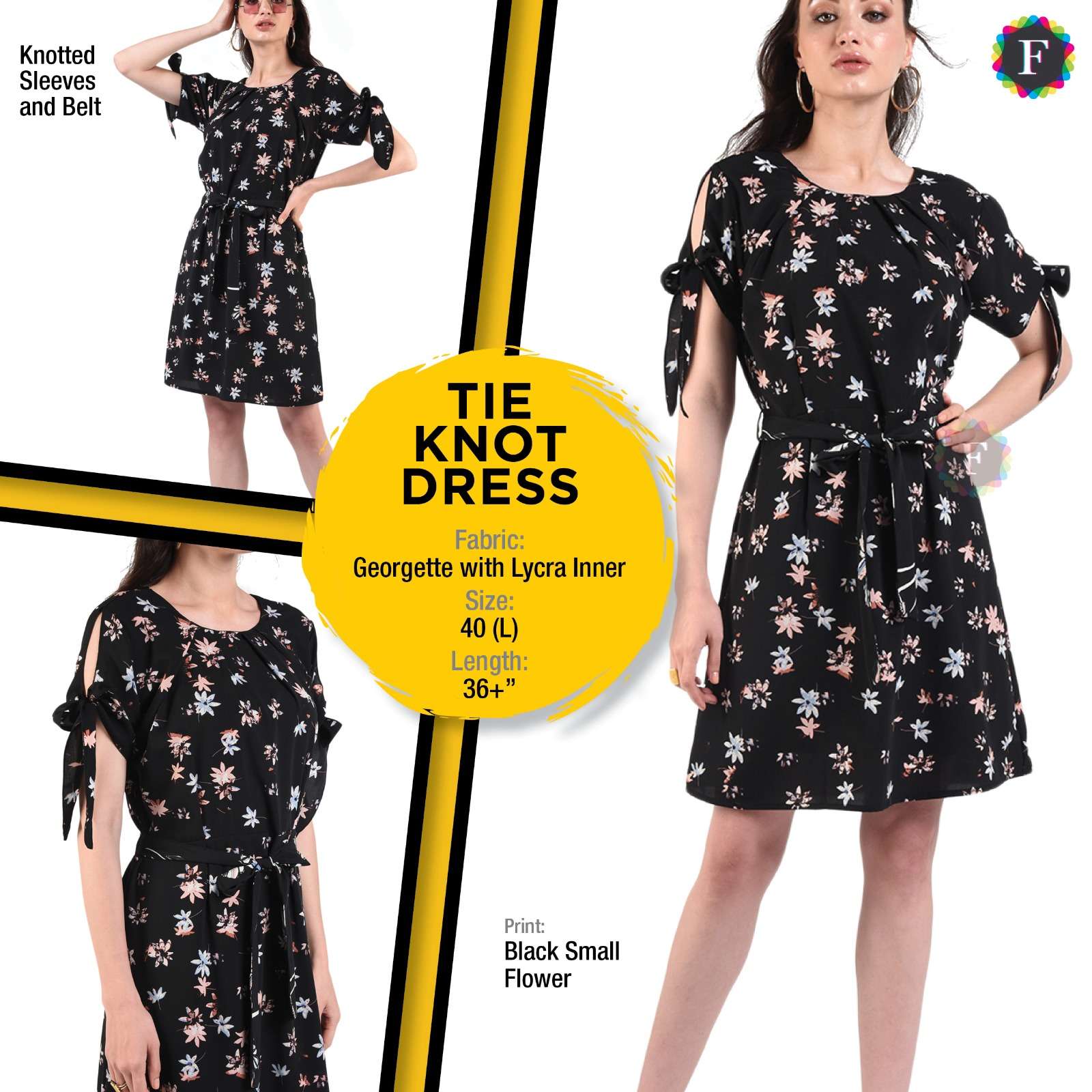 Knotted Dress Girls Western Fancy Collection Buy Online