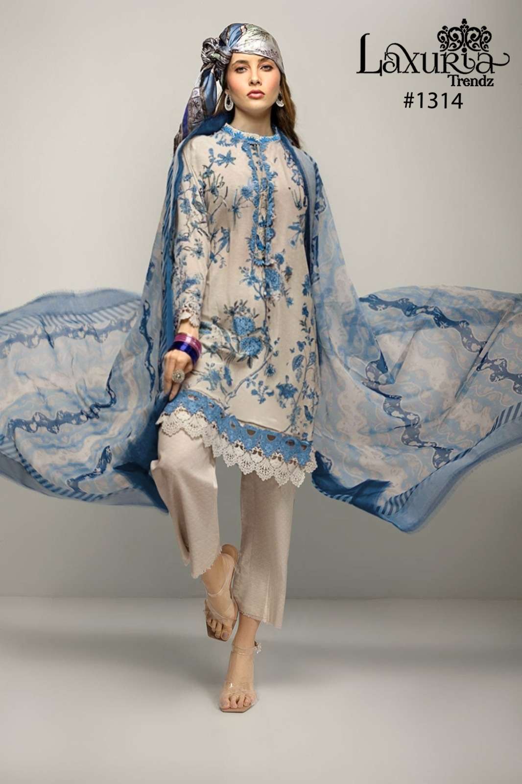 Laxuria trendz 1314 festive special pakistani readymade suit 