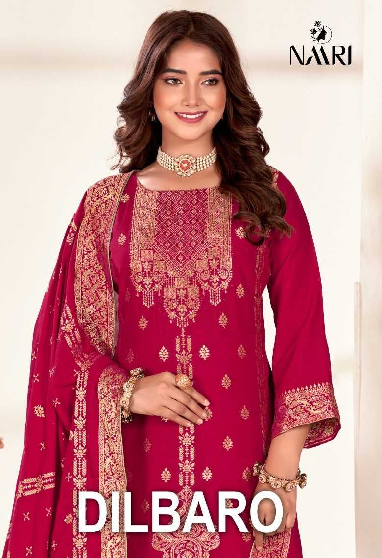 naari dilbaro designer ethnic festive wear dress material wholesale collection