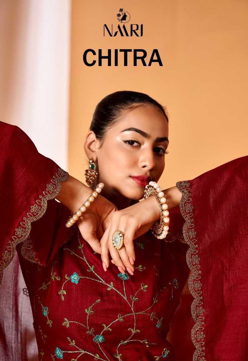 naari present chitra beautiful designer kashmiri work unstitch salwar kameez