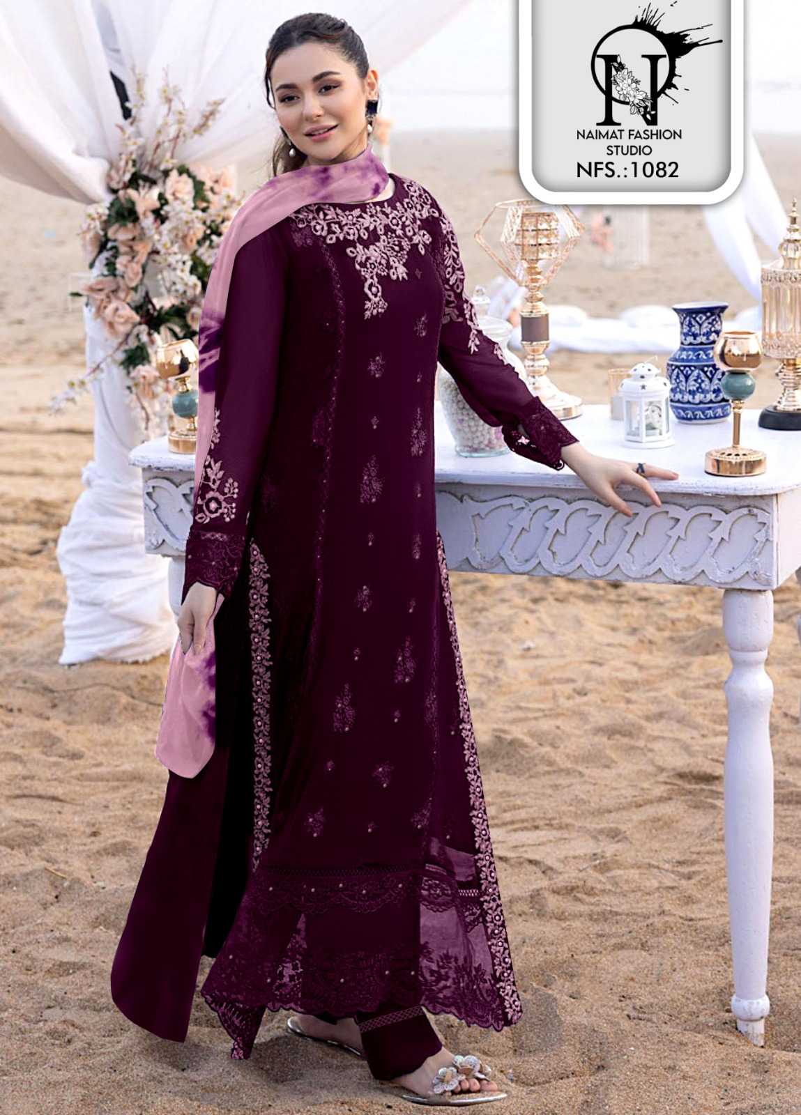 naimat 1082 pakistani readymade embroidery classy collection salwar kameez for festive wear