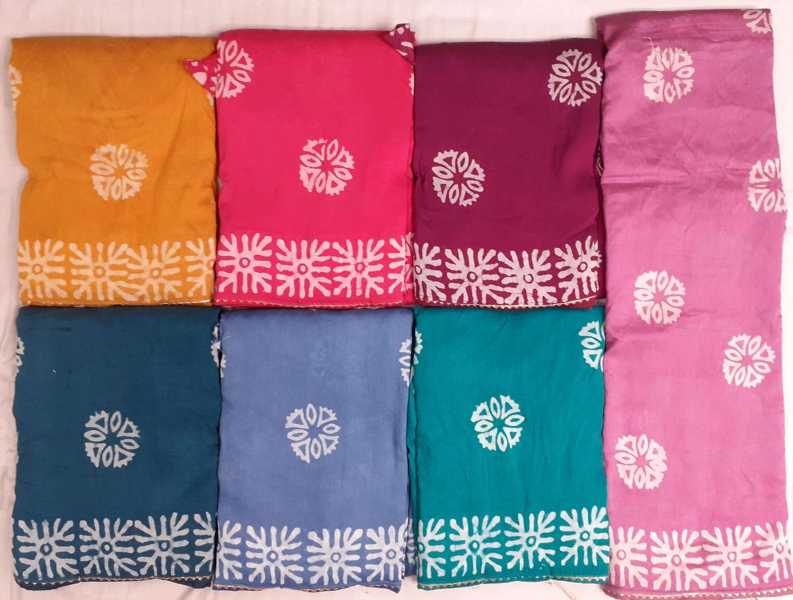 pr aaisha casual wear cotton batik print sarees collection