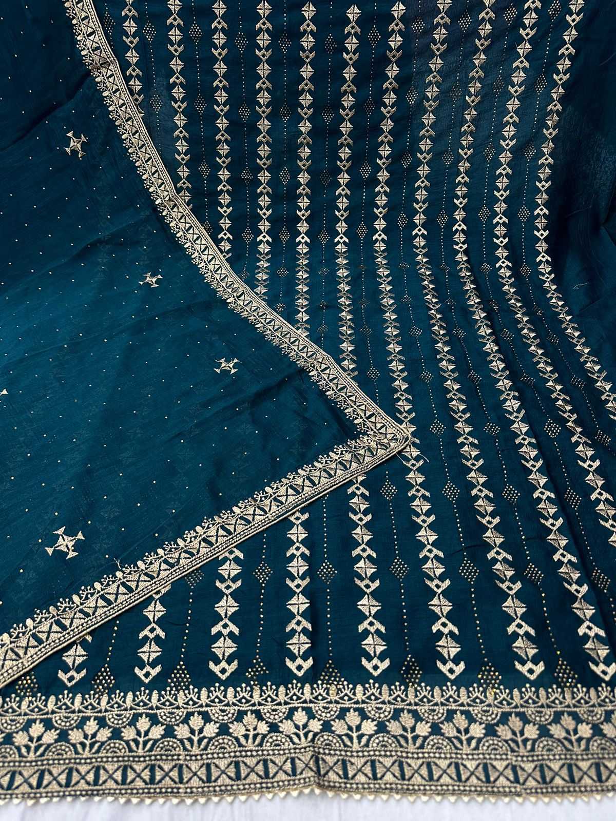 pr activa designer unstitch salwar kameez for festive wear