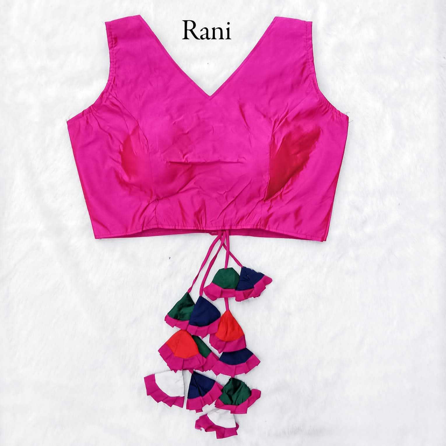 pr exclusive multy colour jhumka fancy pattern design readymade blouse