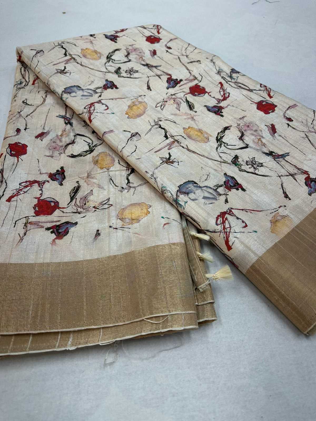 pr tussar vol 1 beautiful sarees new catalog for occasion 