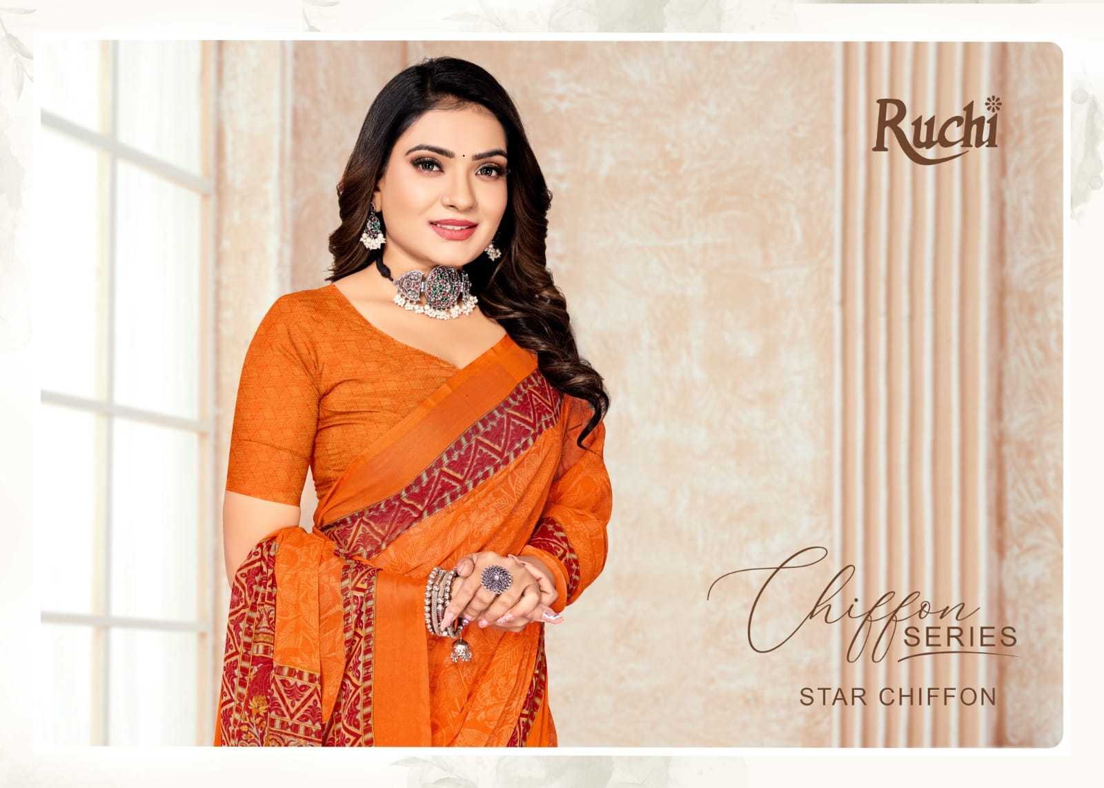 ruchi present star chiffon vol 140 beautiful fancy sarees catalog