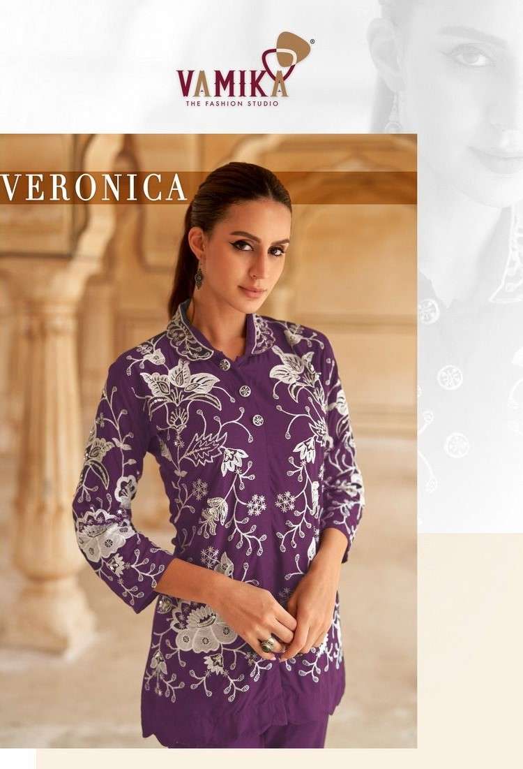 vamika present veronica designer readymade cord set exclusive new collection