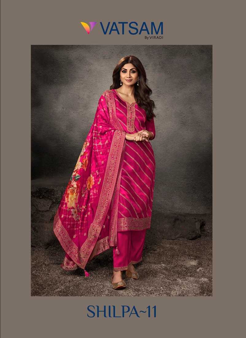 vinay fashion viradi vatsam shilpa vol 11 readymade traditional salwar kameez set