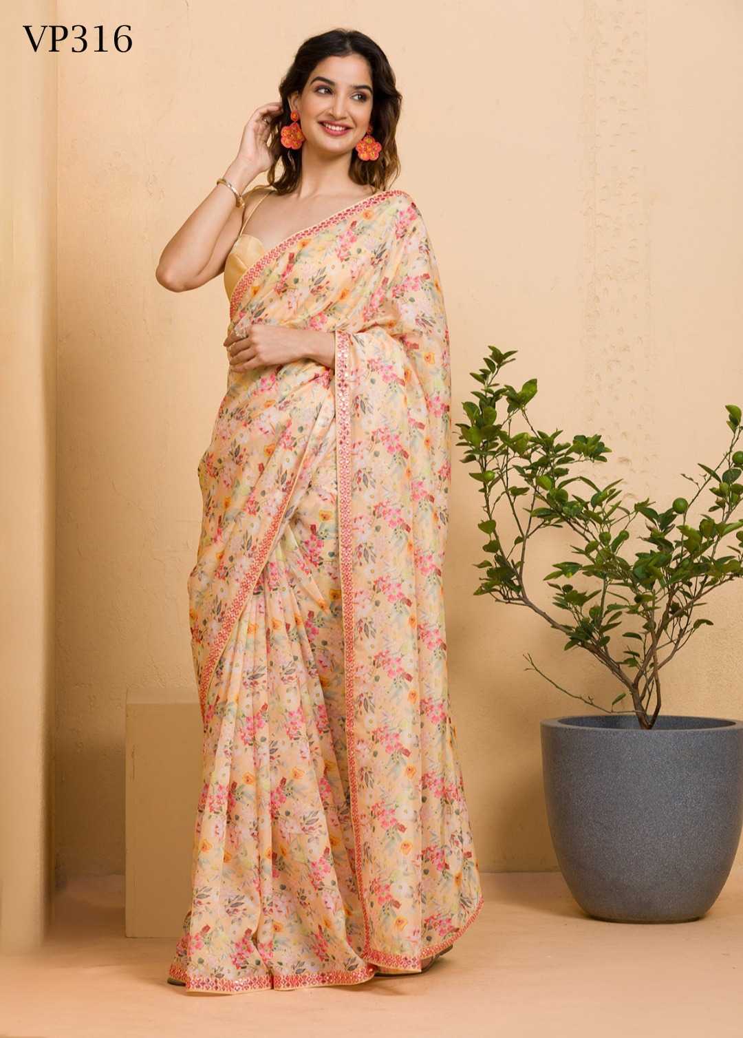 fashion berry kalki mirror beautiful classy sarees supplier