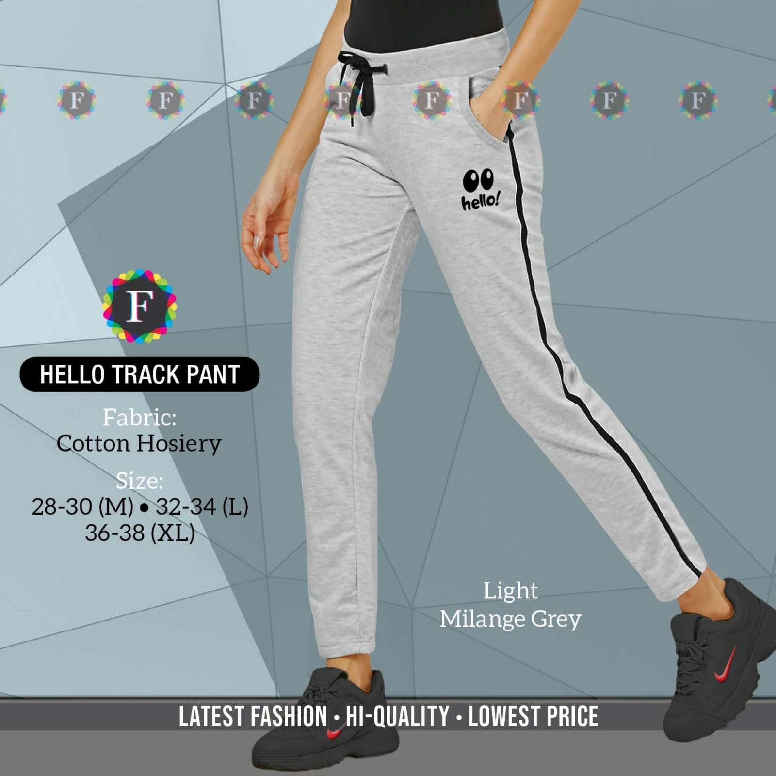 hello track pant cotton hosiery bottom wear design 