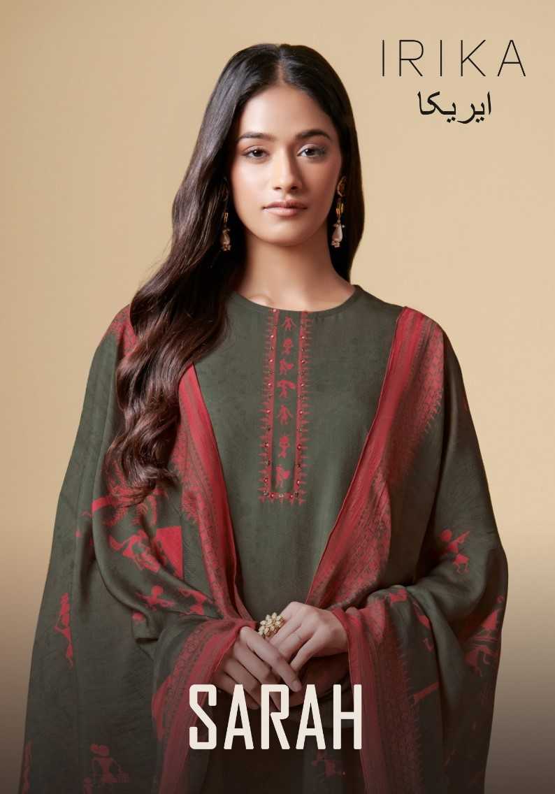 irika sarah beautiful printed pashmina winter wear unstitch salwar kameez