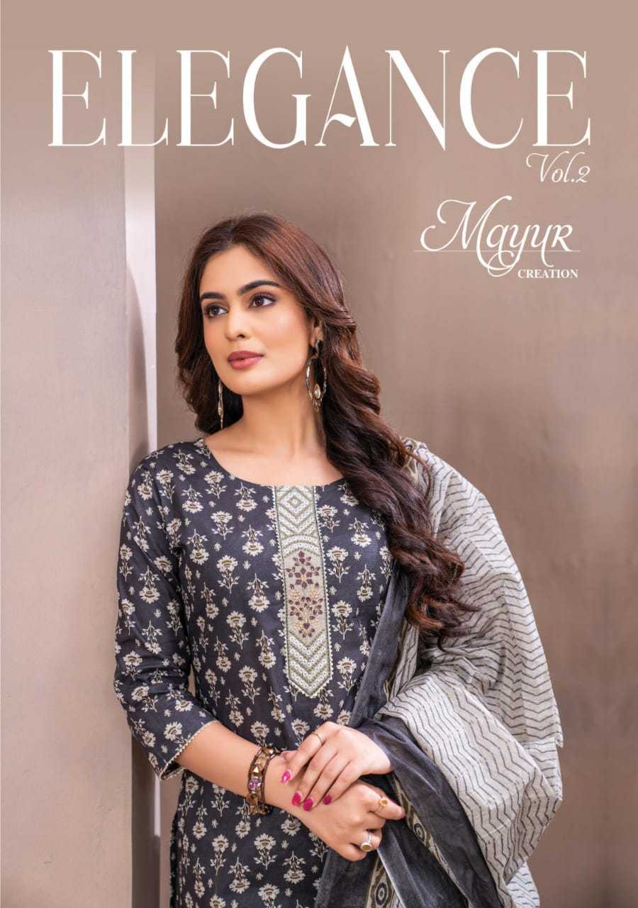 mayur creation elegance vol 2 fullstitch cotton 3pcs set supplier