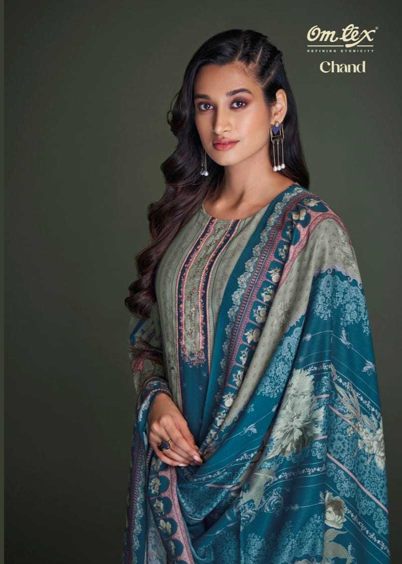 Omtex chand beautiful pashmina winter digital print unstitch suit