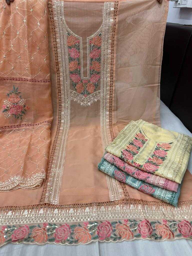 pr shalini designer unstitch salwar kameez catalog